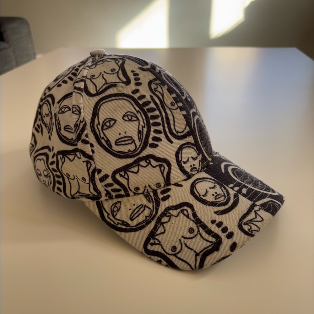 Patrick Church - “All Over You” Motif Split Color Baseball Hat